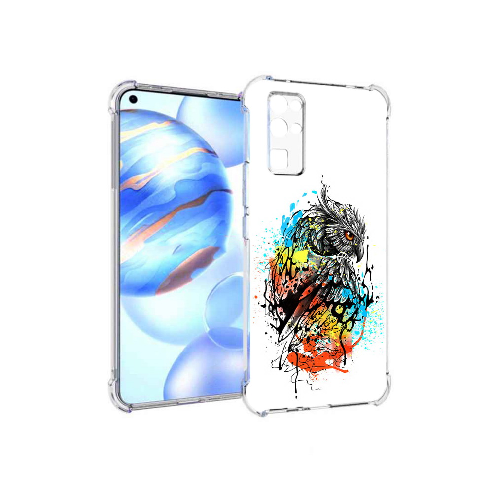 

Чехол MyPads Tocco для Honor 30 Творческая сова (PT147988.19.170), Прозрачный, Tocco