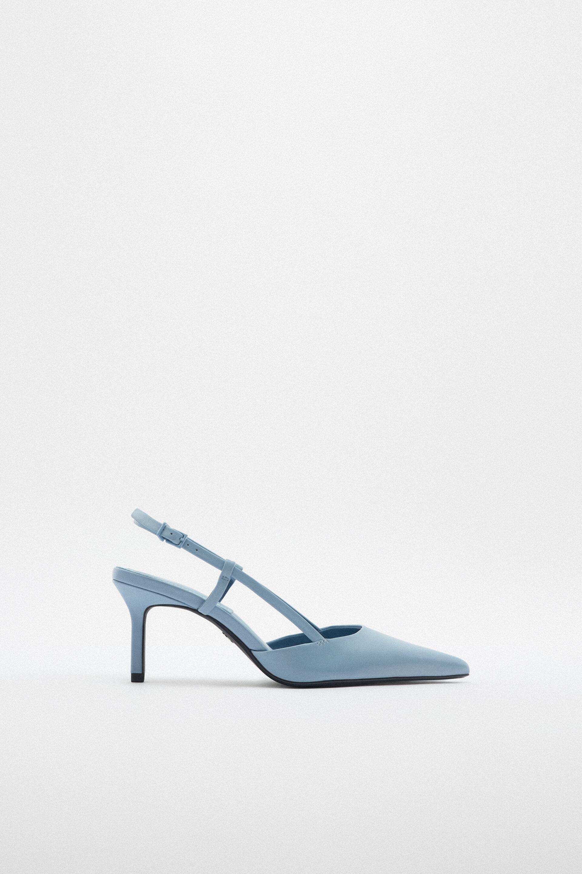 

Туфли женские ZARA 11208010 синие 36 RU (доставка из-за рубежа), 11208010