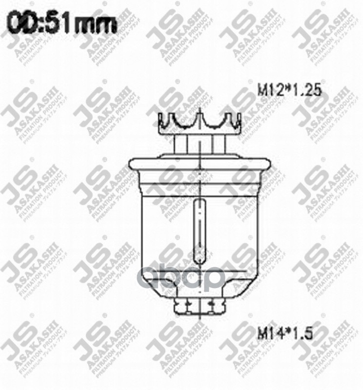 

Фильтр Топливный Js Asakashi Fs3210u JS Asakashi арт. FS3210U