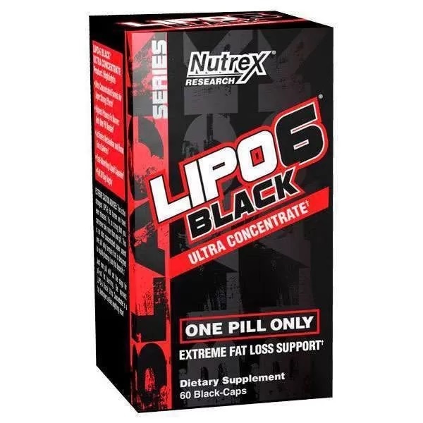 

Жиросжигатель Nutrex Lipo 6 Black Ultra Concentrate Intl, 60 капсул