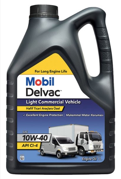 Моторное масло Mobil Delvac Light Commercial Vehicle 10W-30 (154620) 4л