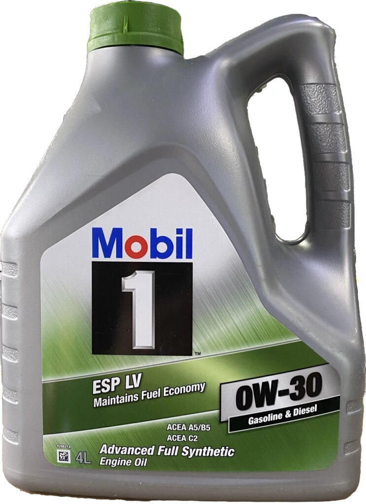 фото Mobil 154318 масло моторное mobil 1 esp lv 0w-30, 4l 1шт