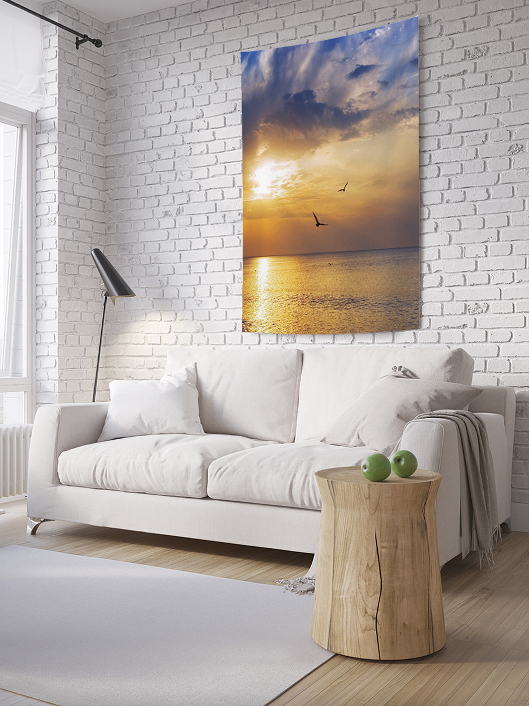 

Вертикальное фотопанно на стену JoyArty Полет ближе к солнцу 150x200 см, Полет ближе к солнцу