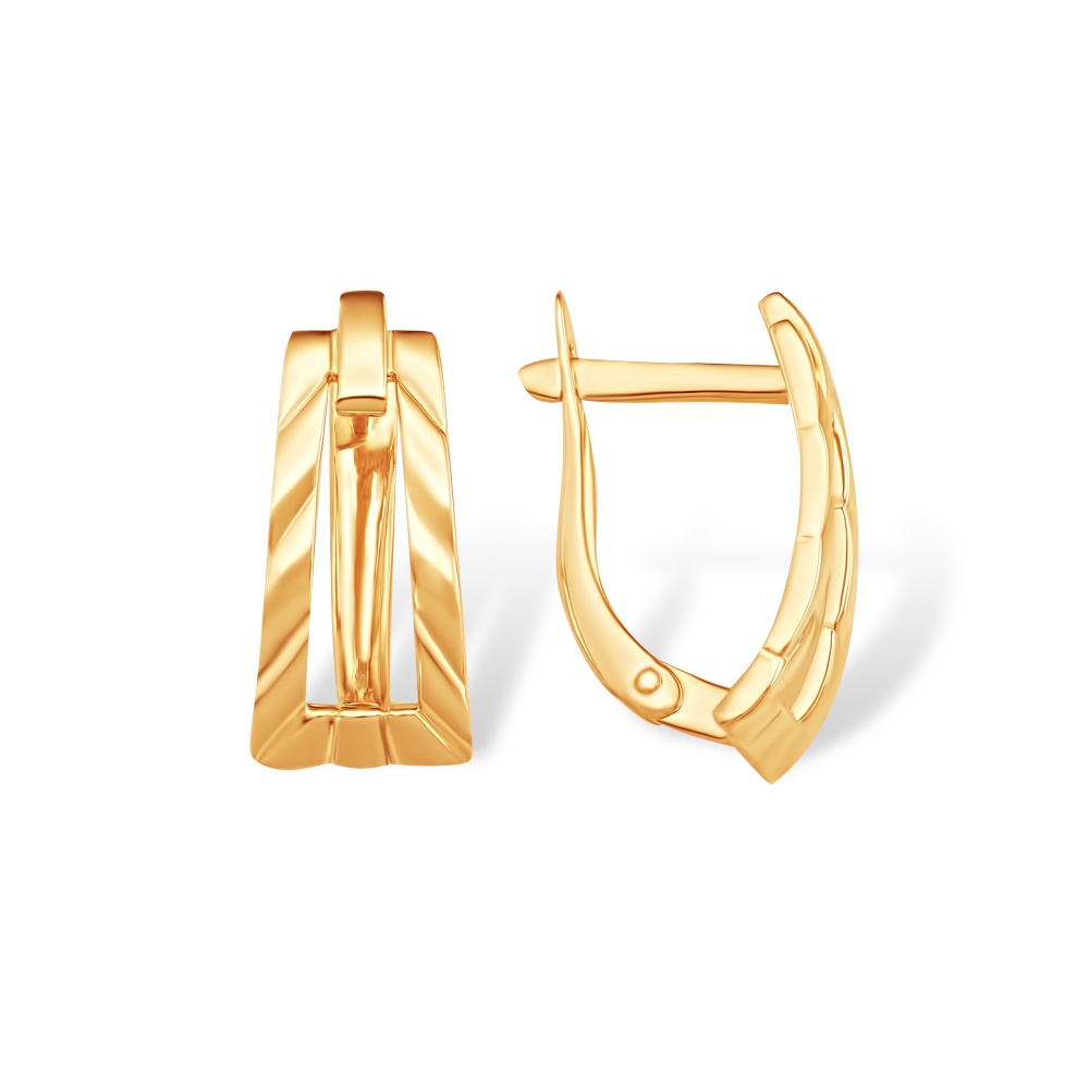 

Серьги из красного золота 585Gold 402004350, 402004350