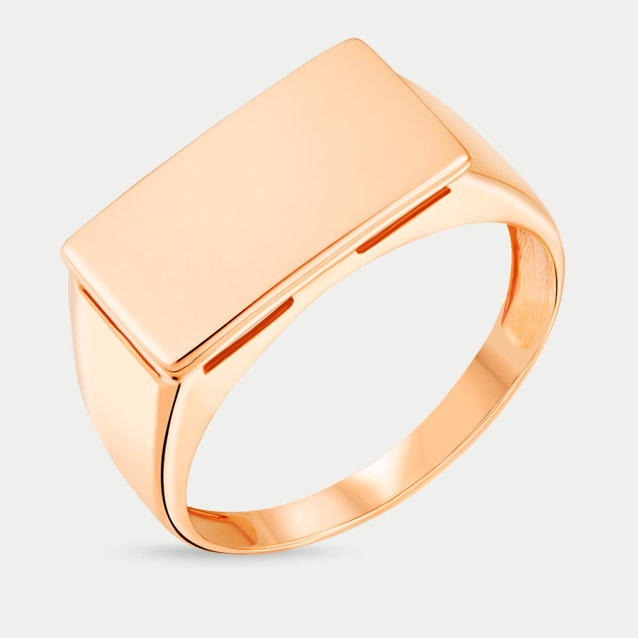Кольцо из розового золота р. 20 Corona к-4006