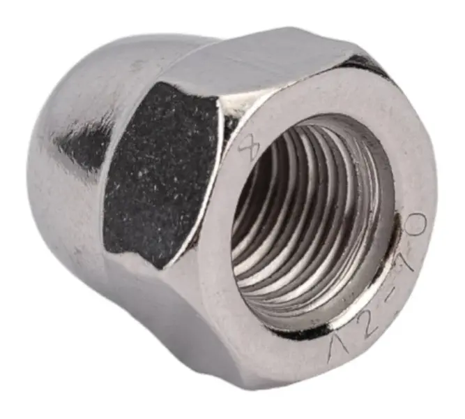 

Гайка шестигранная колпачковая DINFIX DIN 1587 А2 НЕРЖ M10 (50 шт) 00-0004851