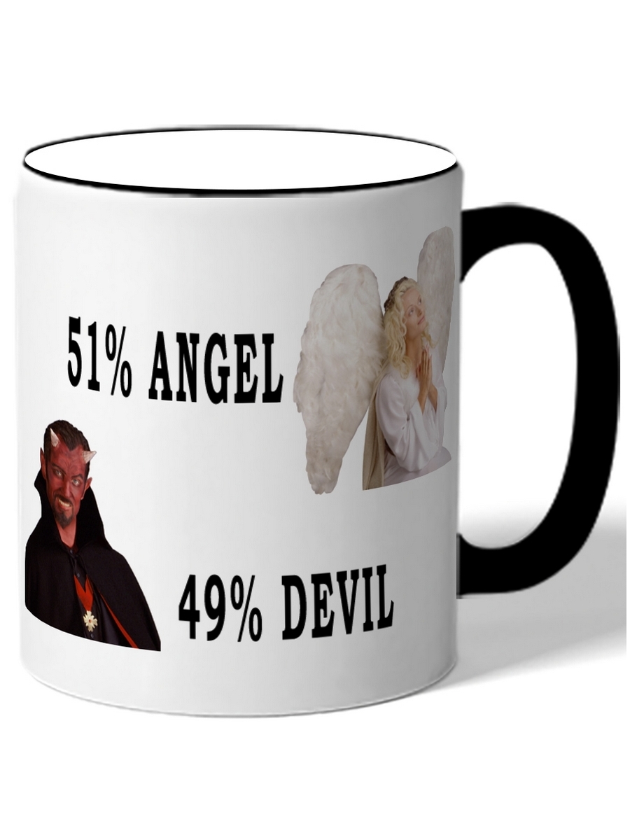 фото Кружка drabs 51% angel, 49% devil