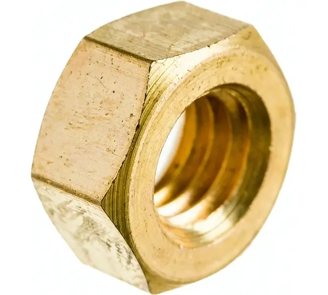 

Гайка шестигранная DINFIX DIN 934 , латунь М 6 1 шт 00-0004534