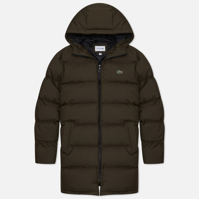 

Пуховик мужской Lacoste BH2264-64H зеленый 56, BH2264-64H