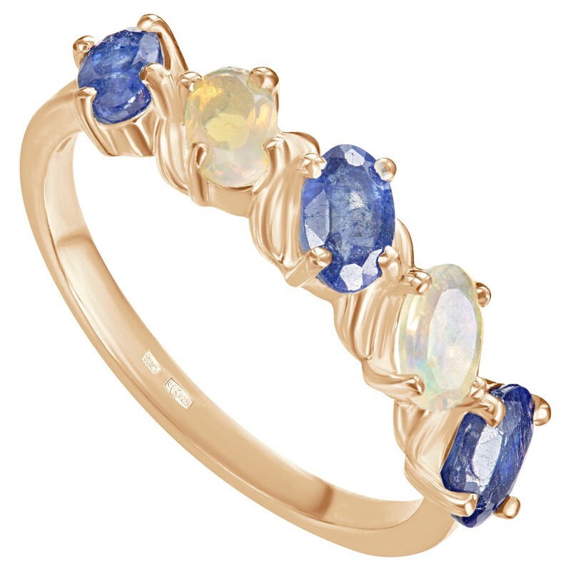 

Кольцо из серебра с сапфиром р., LAZURIT-ONLINE 804803, 804803