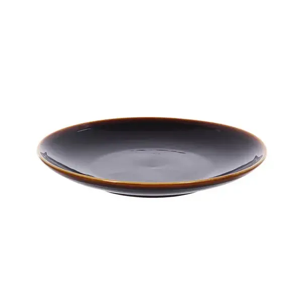 Тарелка Loveramics Studio 20 см Salad Plate, черная (Black)