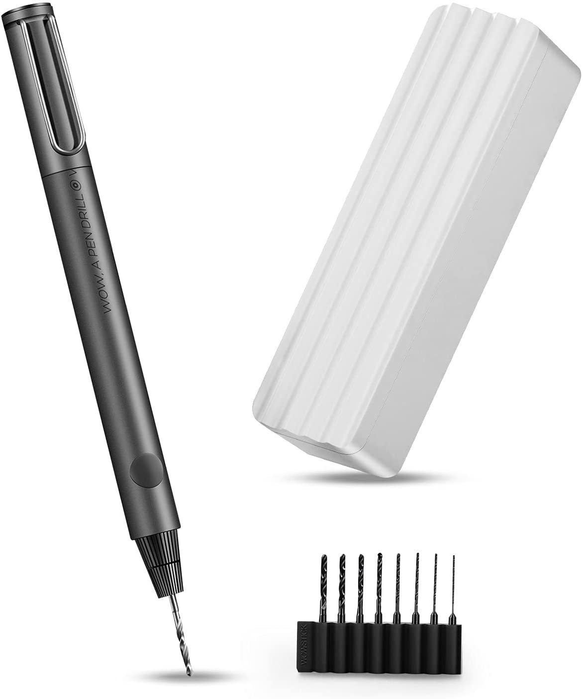 фото Электрическая мини-дрель xiaomi wowstick lithium mini drill pen, 8 насадок - cp0051