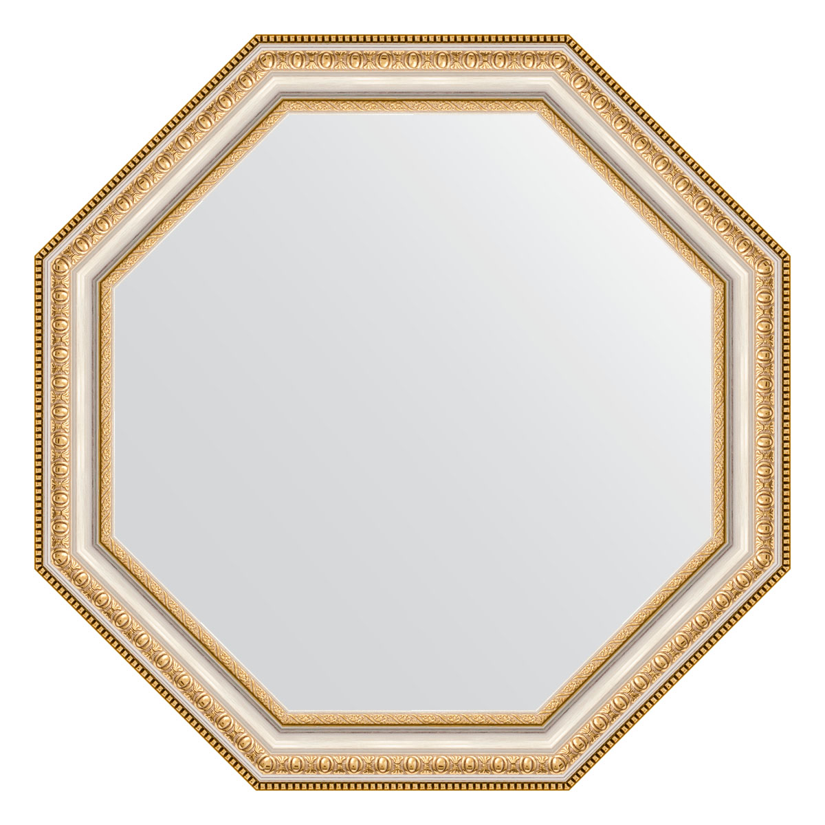фото Зеркало в раме 56x56см evoform by 3979 золотые бусы на серебре