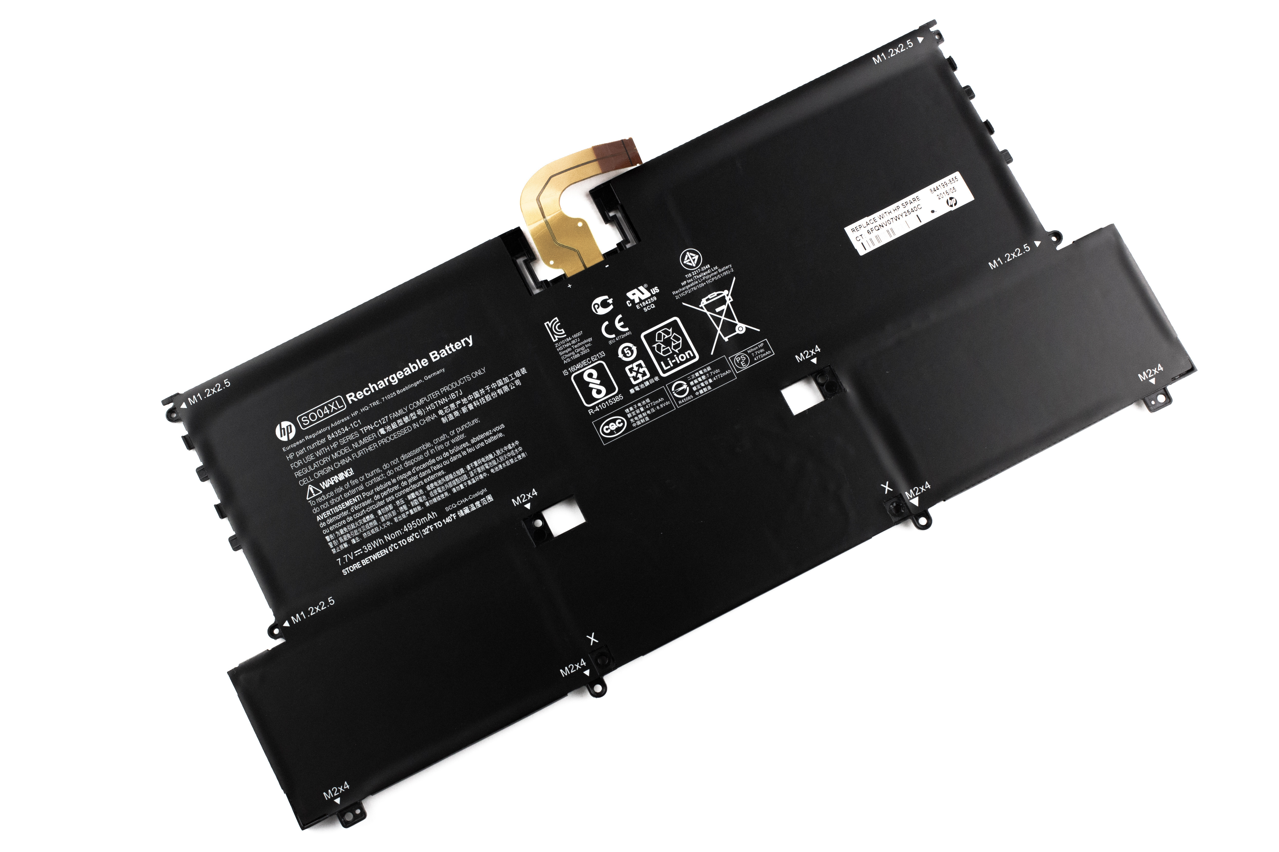 

Аккумулятор для ноутбука HP 13-V 13-AF (7.7V 4772mAh) ORG SO04XL Y8J13PA Y8J12PA