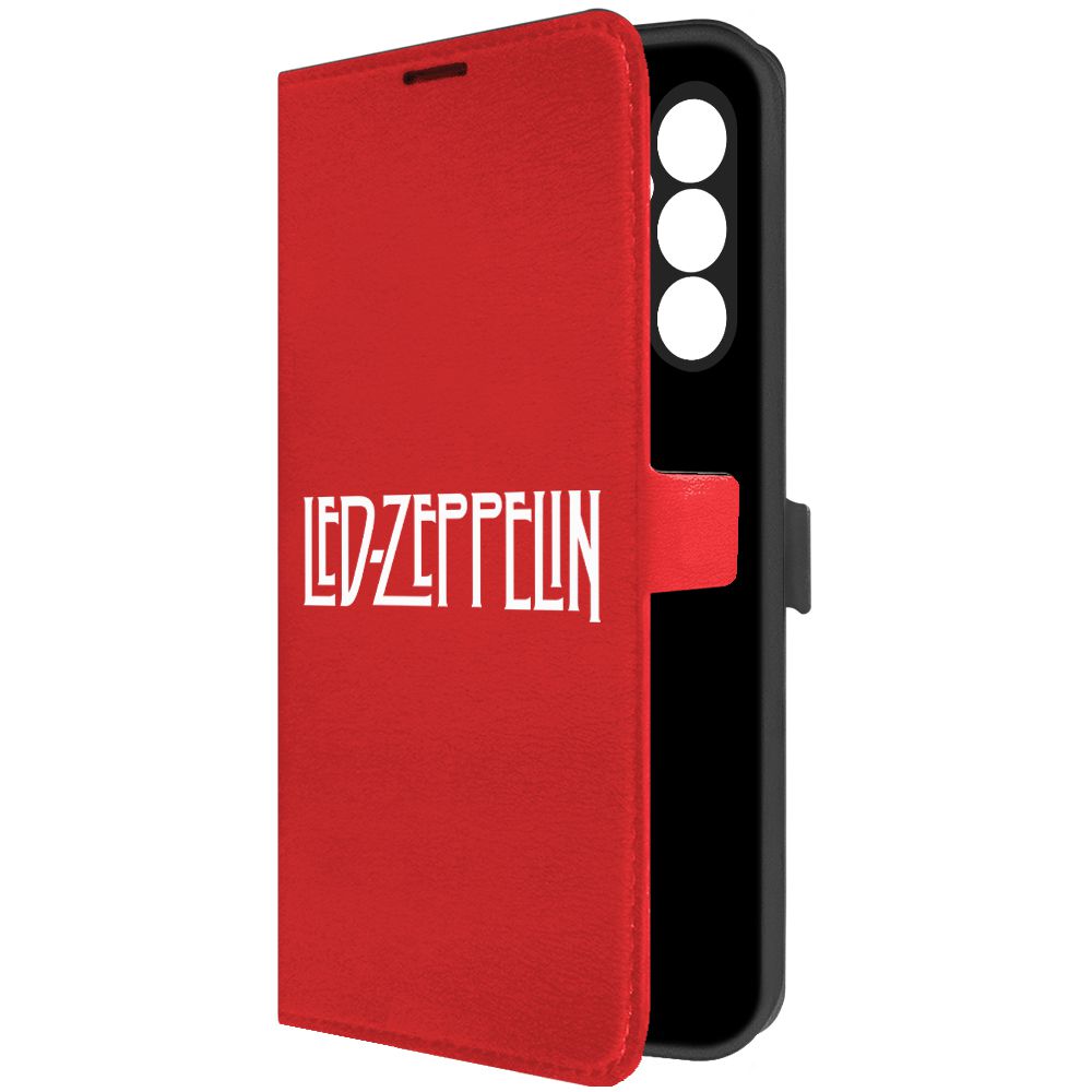 

Чехол-книжка Krutoff Eco Book для Samsung Galaxy A24 Led Zeppelin, Красный