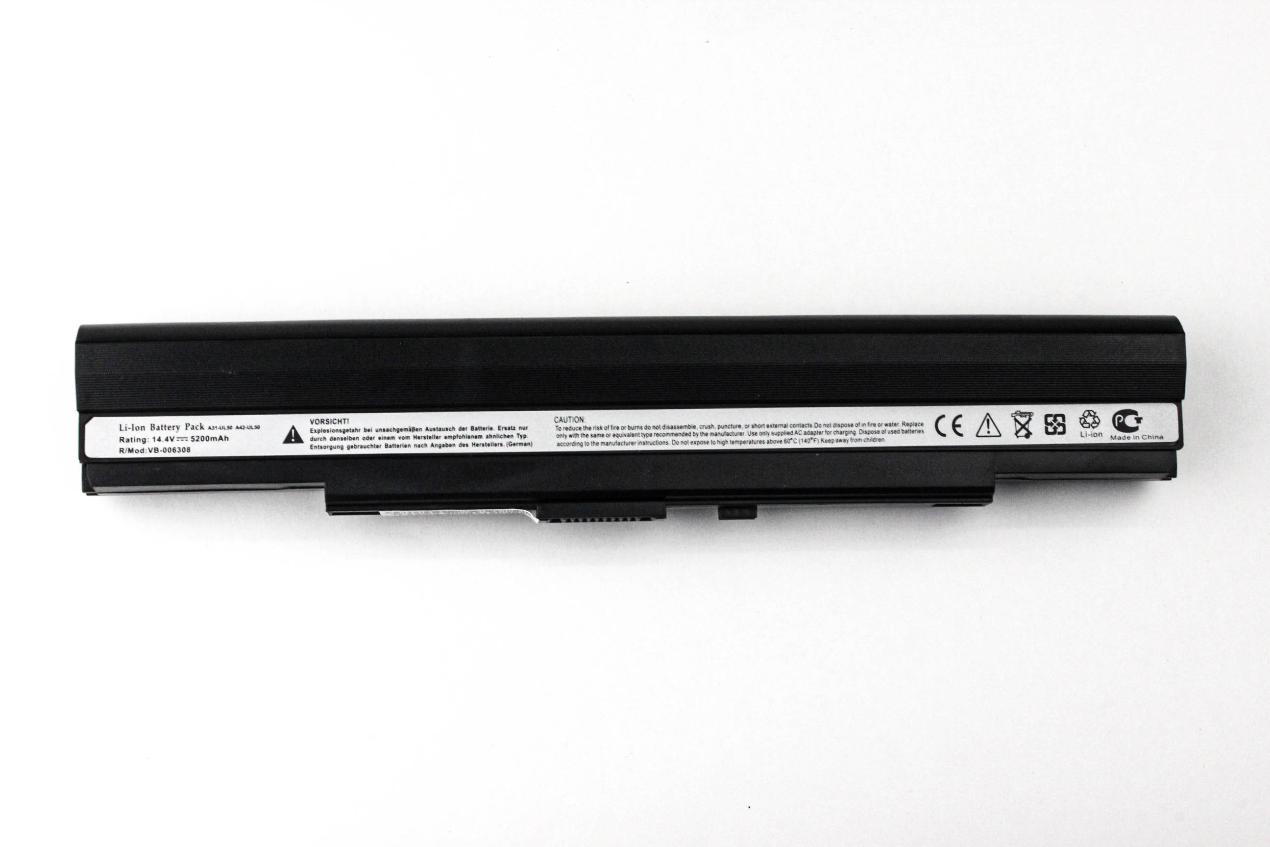 

Аккумулятор для ноутбука Asus UL30 UL50 UL80 (14.4V 4400mAh) A42-UL30 A42-UL50
