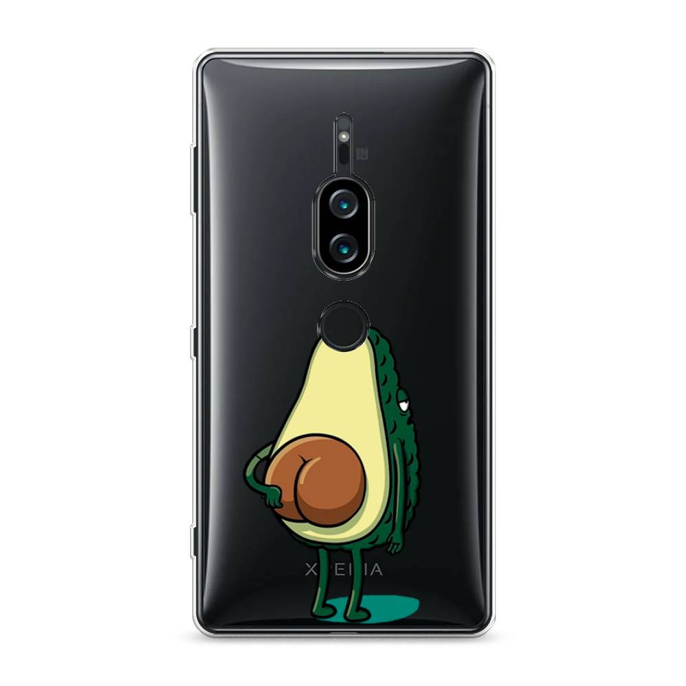 

Силиконовый чехол "Попа авокадо" на Sony Xperia XZ2 Premium, 53350-10
