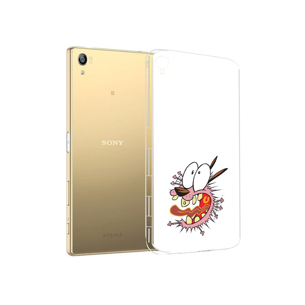 

Чехол MyPads Tocco для Sony Xperia Z5 Premium испуганный бобик (PT23243.222.381), Прозрачный, Tocco