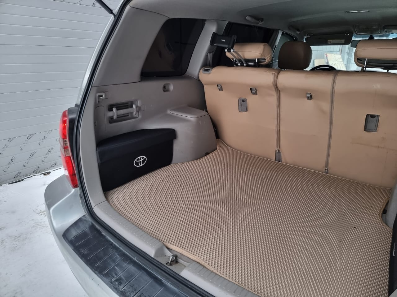 

Органайзер в багажник Автостиль Левый для Toyota Highlander 2003 2007 (U20) Рестайлинг, Черный, Toyota Highlander