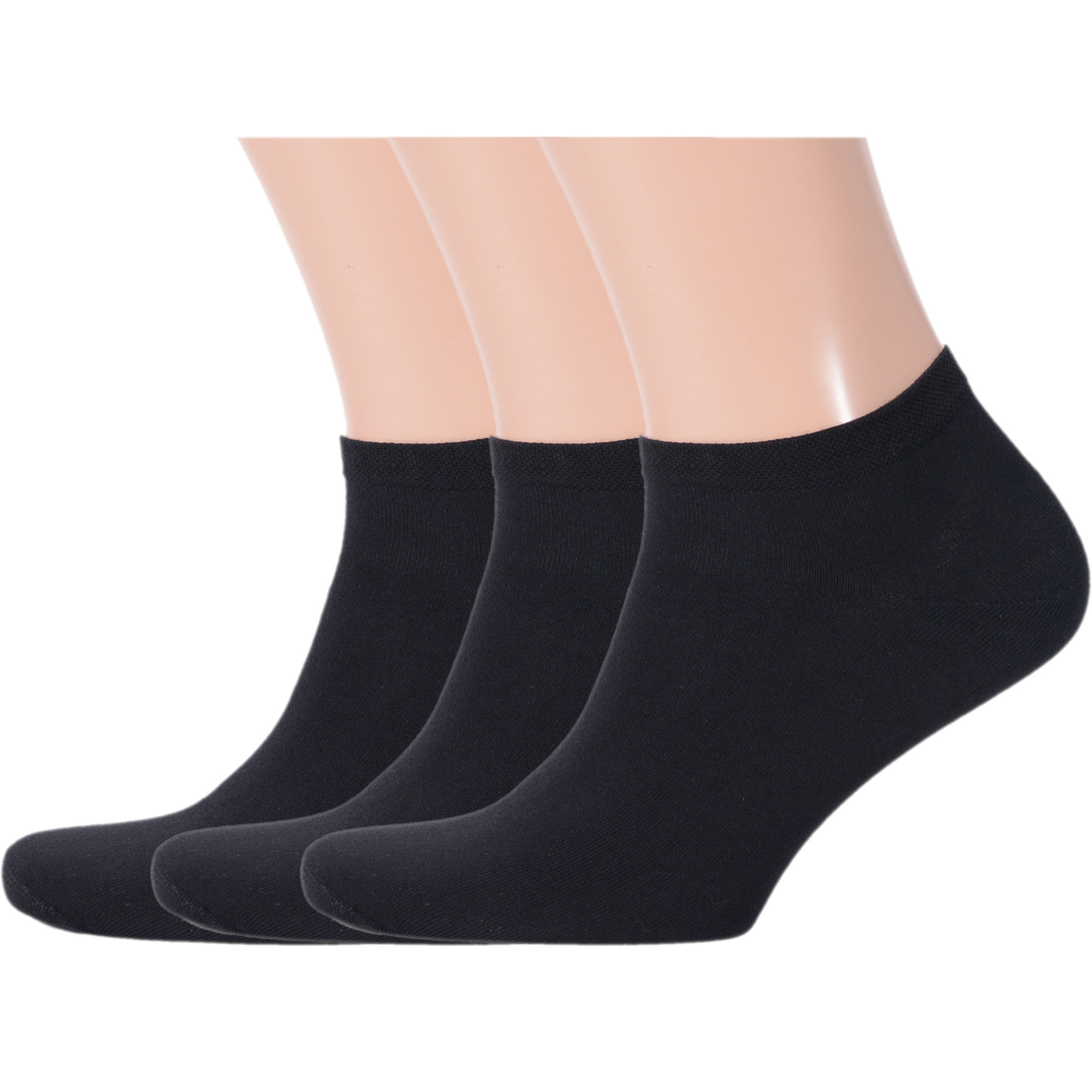 

Комплект носков мужских Rusocks 3-М-2212 черных 27, 3 пары, Черный, 3-М-2212