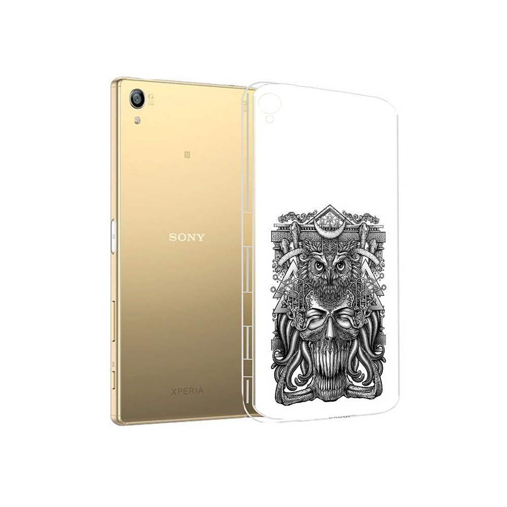 

Чехол MyPads Tocco для Sony Xperia Z5 Premium зубастая сова (PT23243.222.369), Прозрачный, Tocco