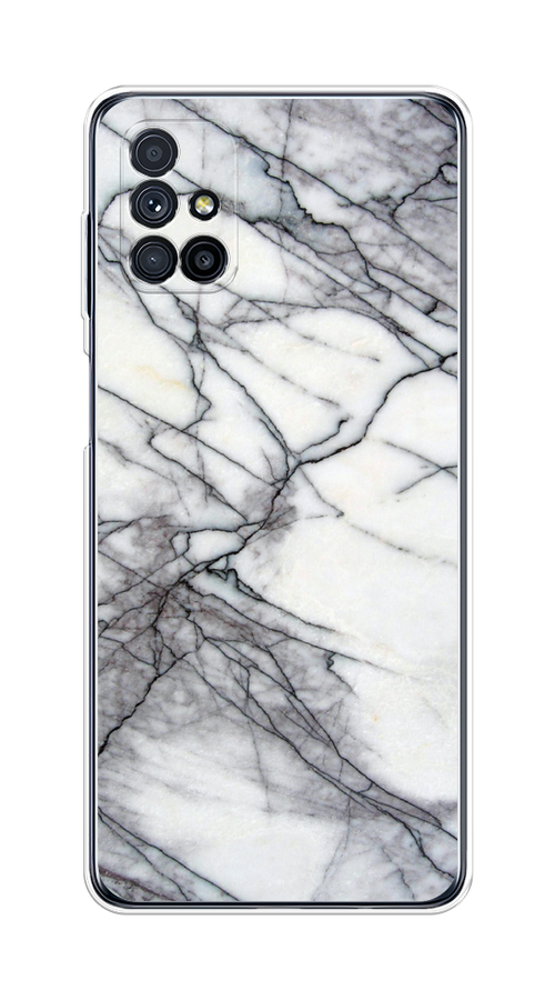 

Чехол на Samsung Galaxy M31s "Минералы 11", Серый;черный, 2101450-1