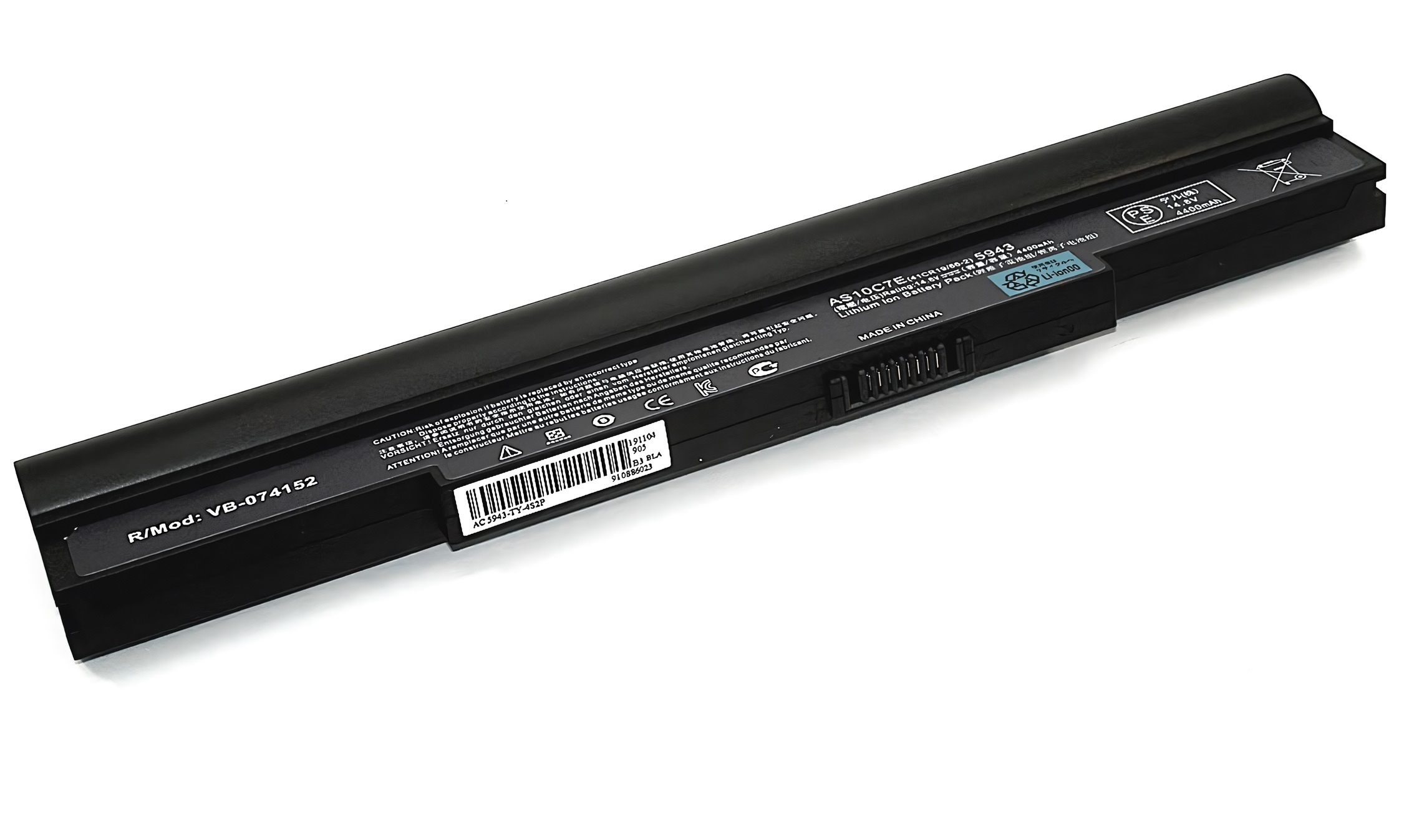 Аккумулятор для ноутбука AiTech 4400 мАч 14.8В (13956)