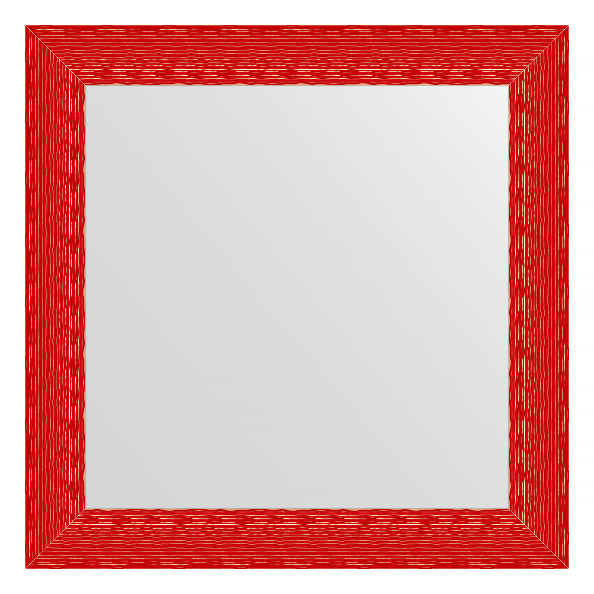 фото Зеркало в раме 80x80см evoform by 3907 красная волна