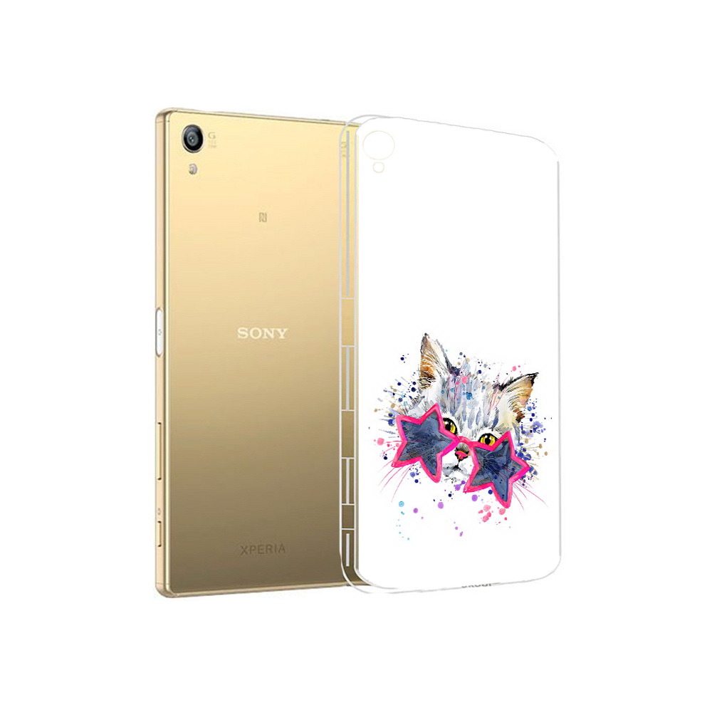 

Чехол MyPads Tocco для Sony Xperia Z5 Premium звездные очки (PT23243.222.353), Прозрачный, Tocco