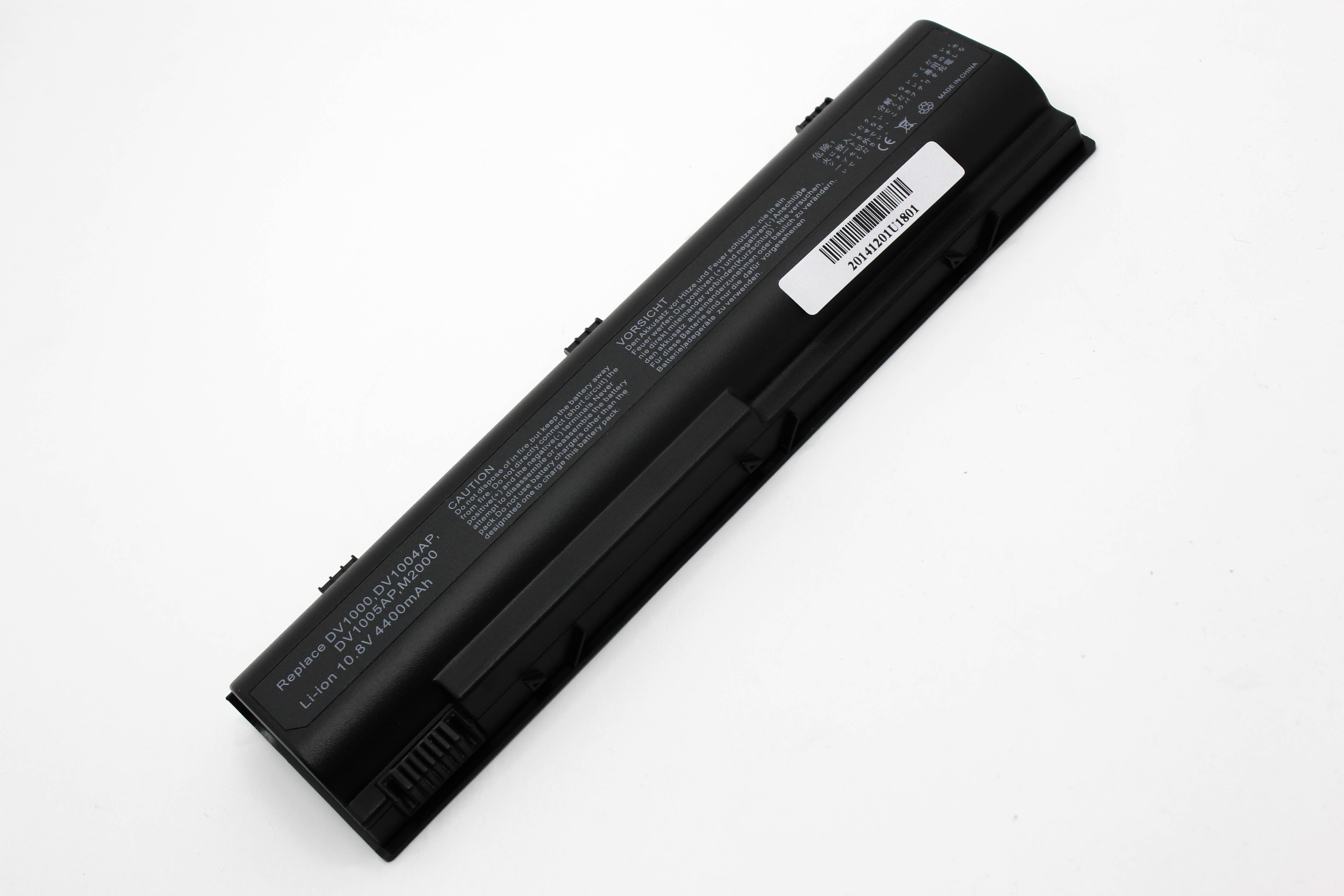 

Аккумулятор для ноутбука HP DV1000 DV4000 DV5000 (10.8V 4400mAh) HSTNN-LB09
