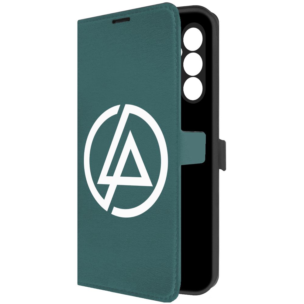 

Чехол-книжка Krutoff Eco Book для Samsung Galaxy A14 4G (A145) Linkin Park (Линкин Парк), Зеленый
