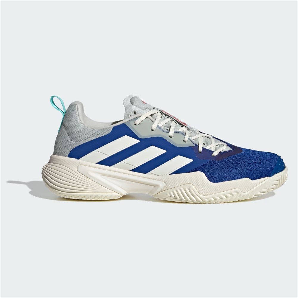 Спортивные кроссовки мужские Adidas Barricade синие 9 UK