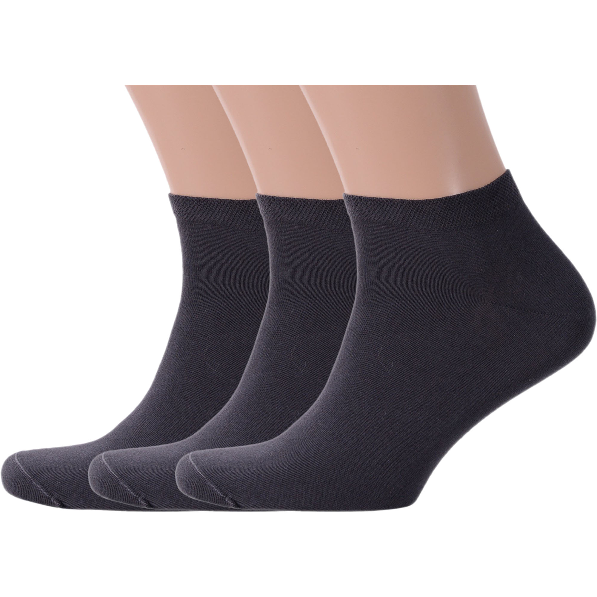 

Комплект носков мужских Rusocks 3-М-2212 серых 29, Серый, 3-М-2212