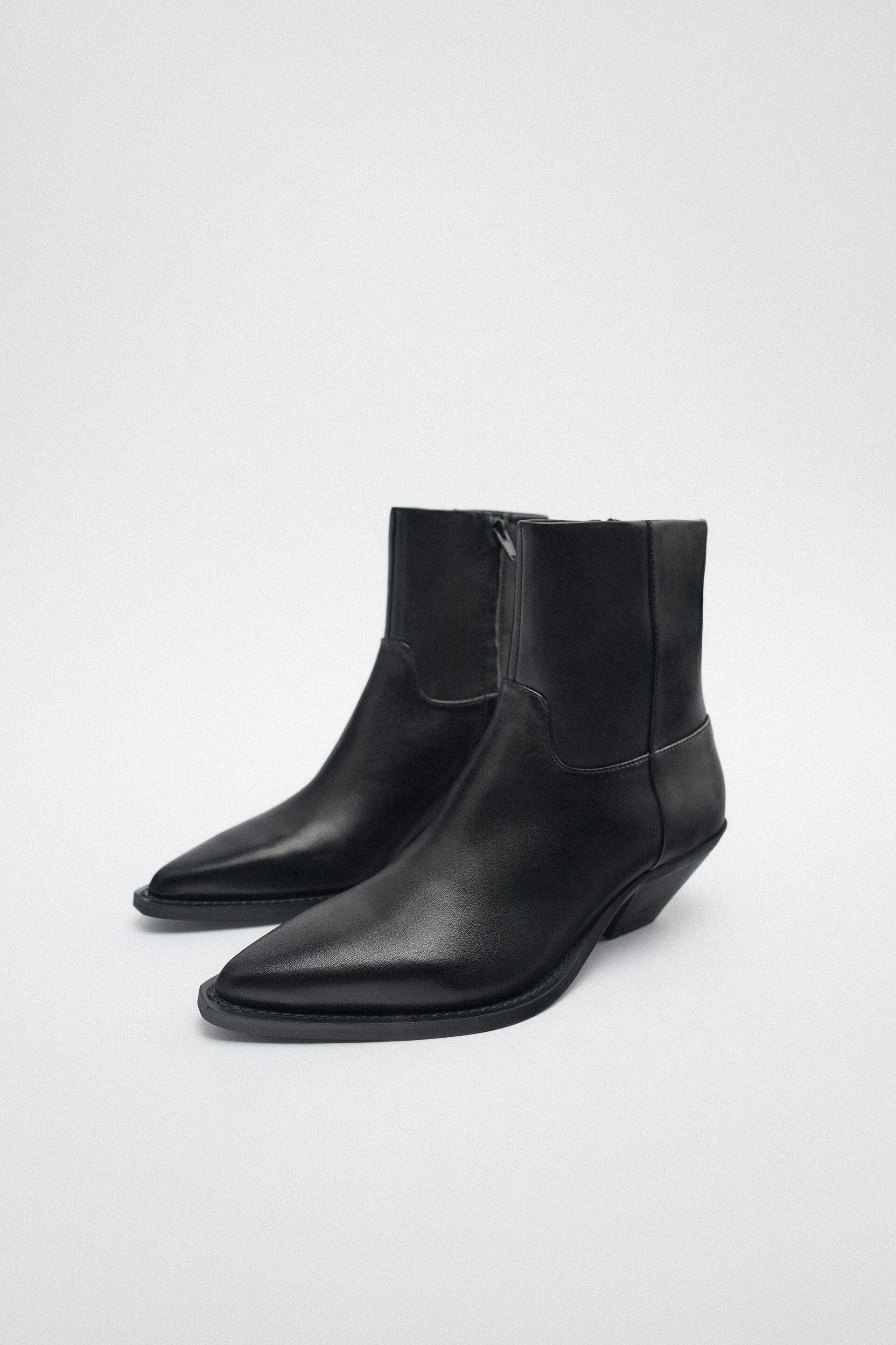 

Ботильоны женские ZARA 11122010 черные 35 RU (доставка из-за рубежа), 11122010
