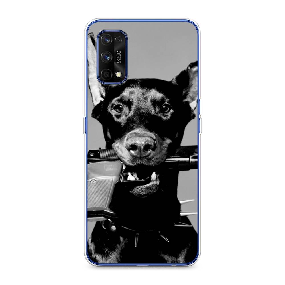 

Чехол Awog "Доберман" для Realme 7 Pro, Серый, 254050-1