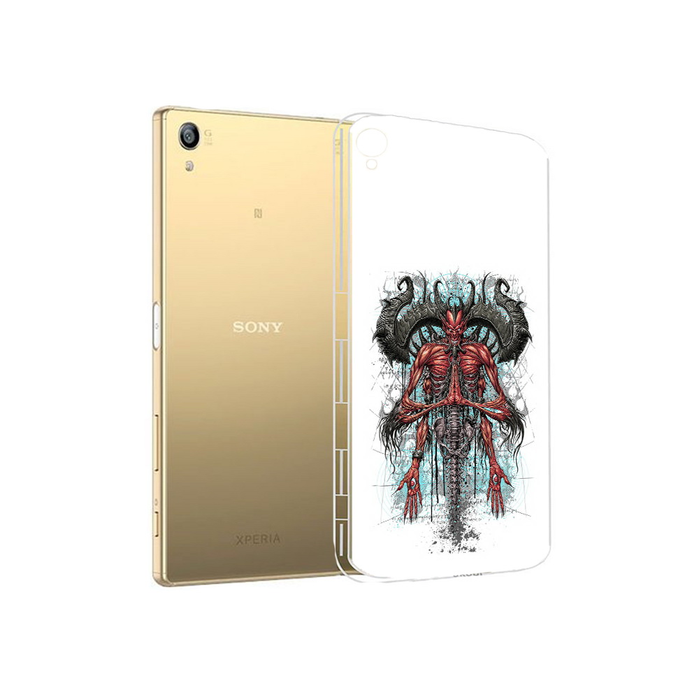 

Чехол MyPads Tocco для Sony Xperia Z5 Premium дьявол (PT23243.222.340), Прозрачный, Tocco