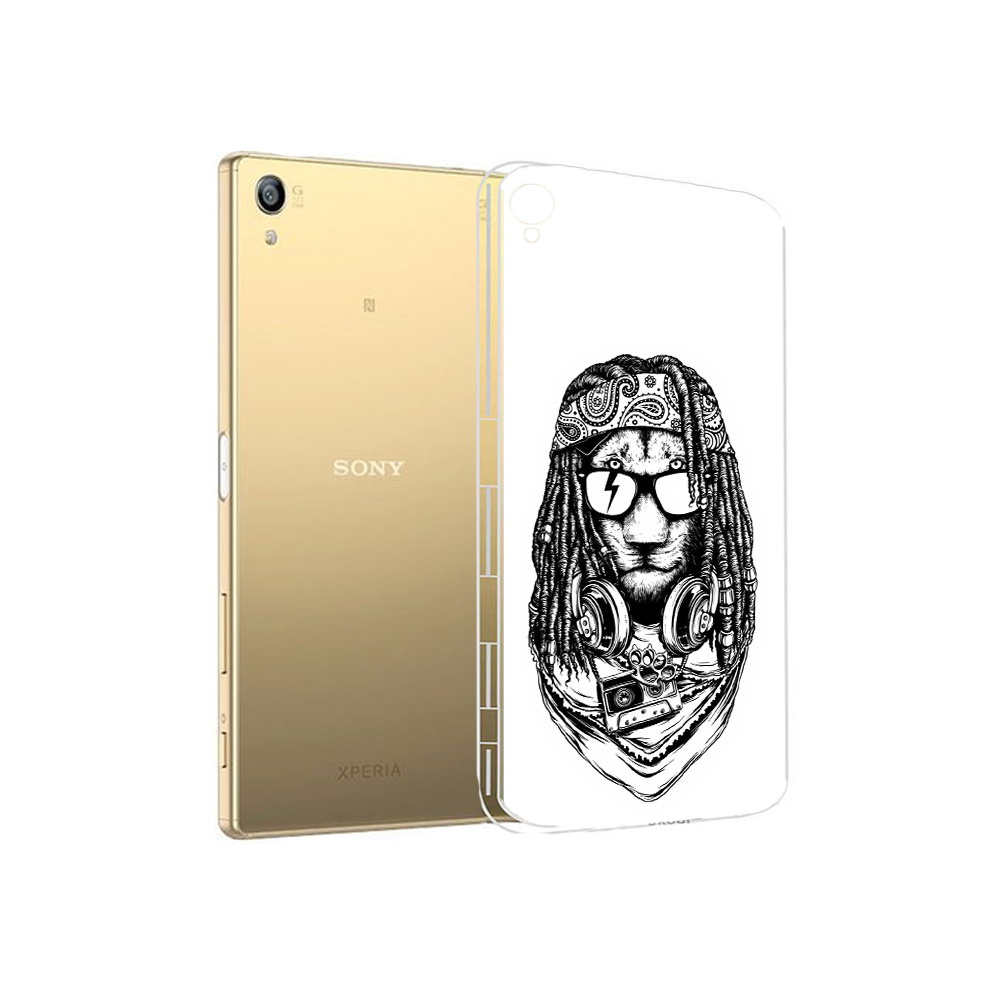 

Чехол MyPads Tocco для Sony Xperia Z5 Premium дреды льва (PT23243.222.338), Прозрачный, Tocco