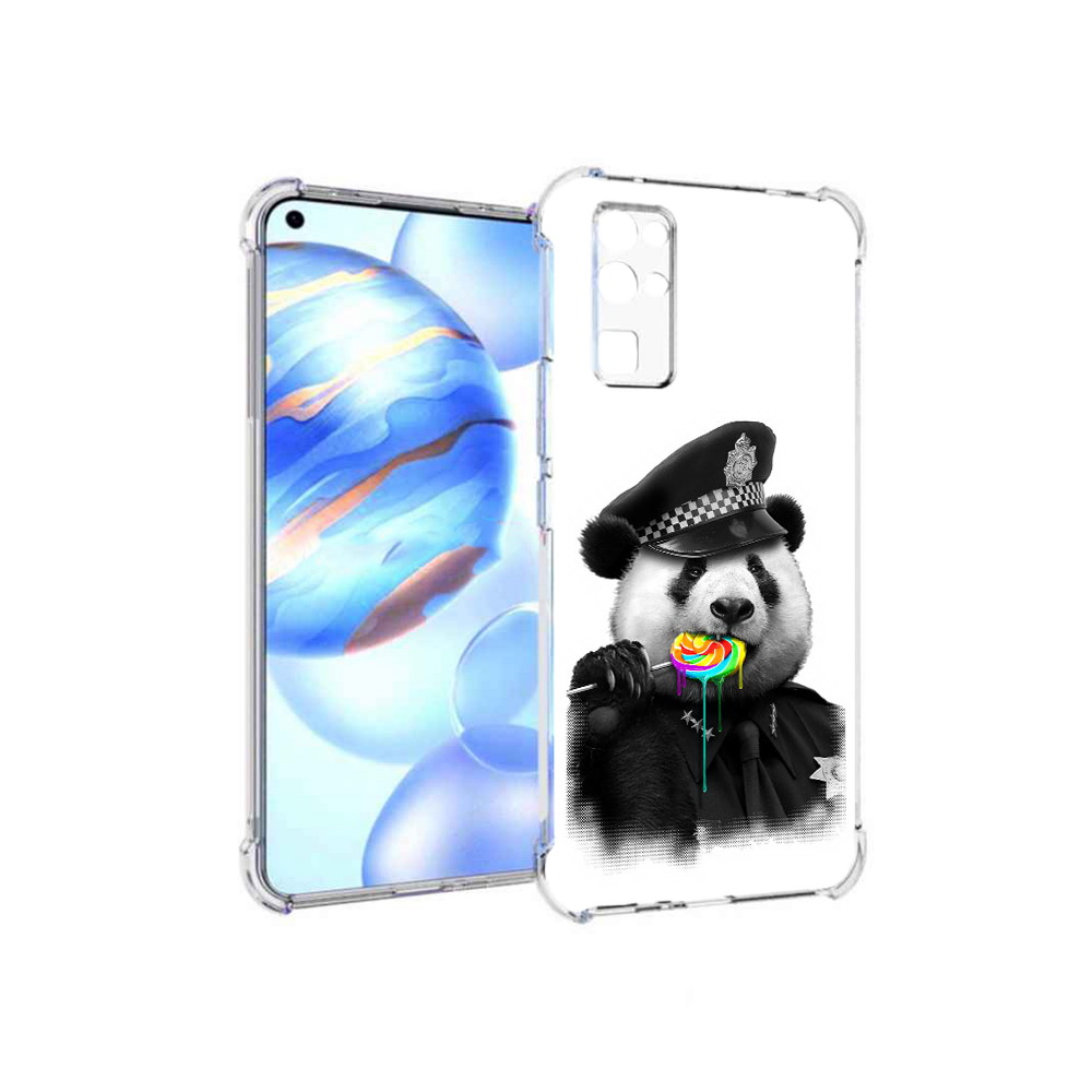 

Чехол MyPads Tocco для Honor 30 Панда полиция (PT147988.19.130), Прозрачный, Tocco