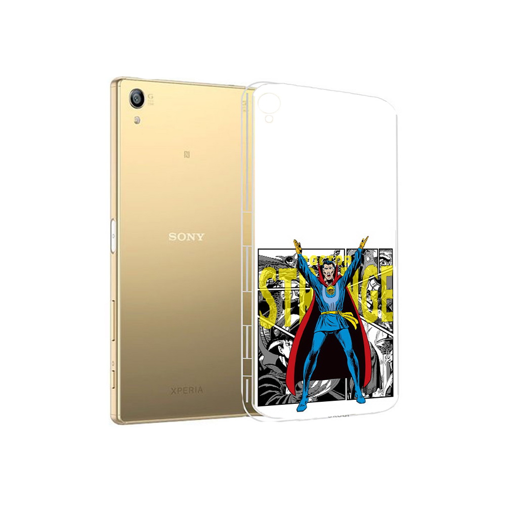 Чехол MyPads Tocco для Sony Xperia Z5 Premium доктор стренж комикс (PT23243.222.334)