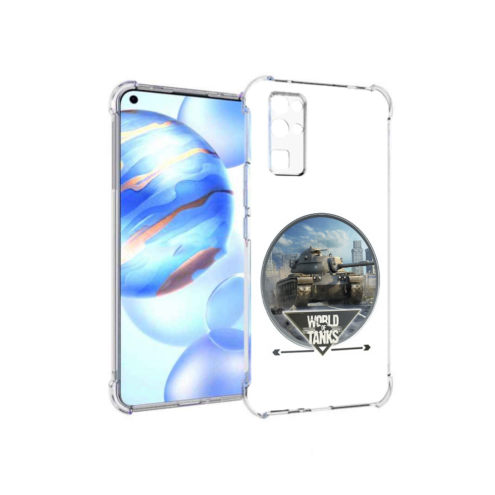 

Чехол MyPads Tocco для Honor 30 Мир танков (PT147988.19.119), Прозрачный, Tocco