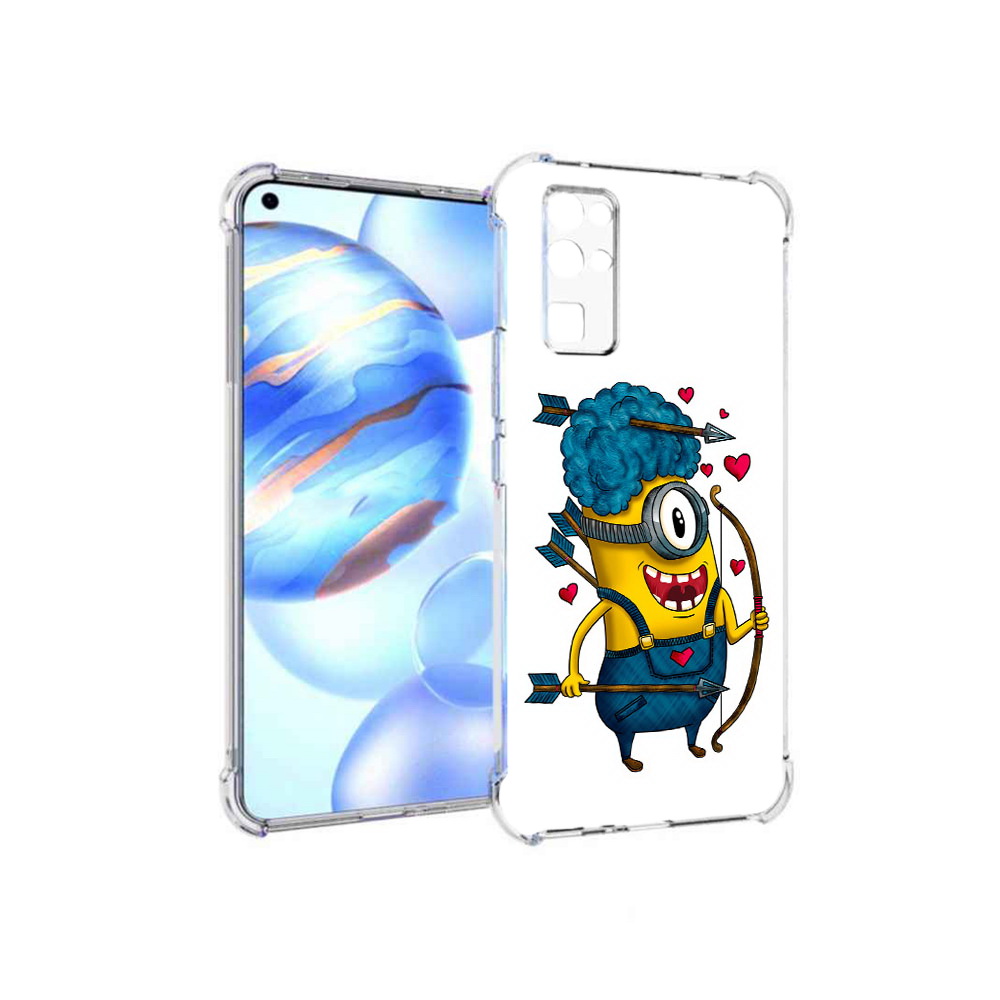 

Чехол MyPads Tocco для Honor 30 Миньон купидон (PT147988.19.117), Прозрачный, Tocco