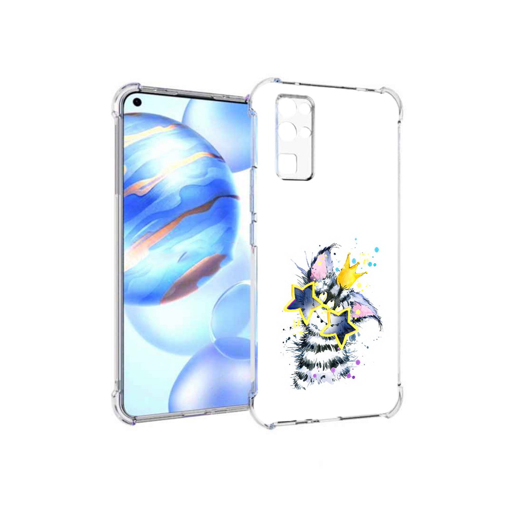 

Чехол MyPads Tocco для Honor 30 Мартовский Нуся (PT147988.19.114), Прозрачный, Tocco