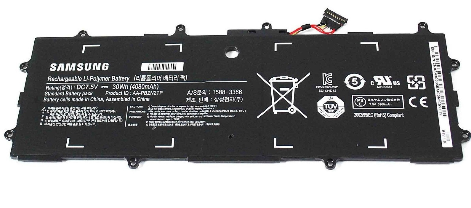 

Аккумулятор для ноутбука Samsung 905S3G ORG (7.5V 4080mAh) AA-PBZN2TP, BA43-00355A