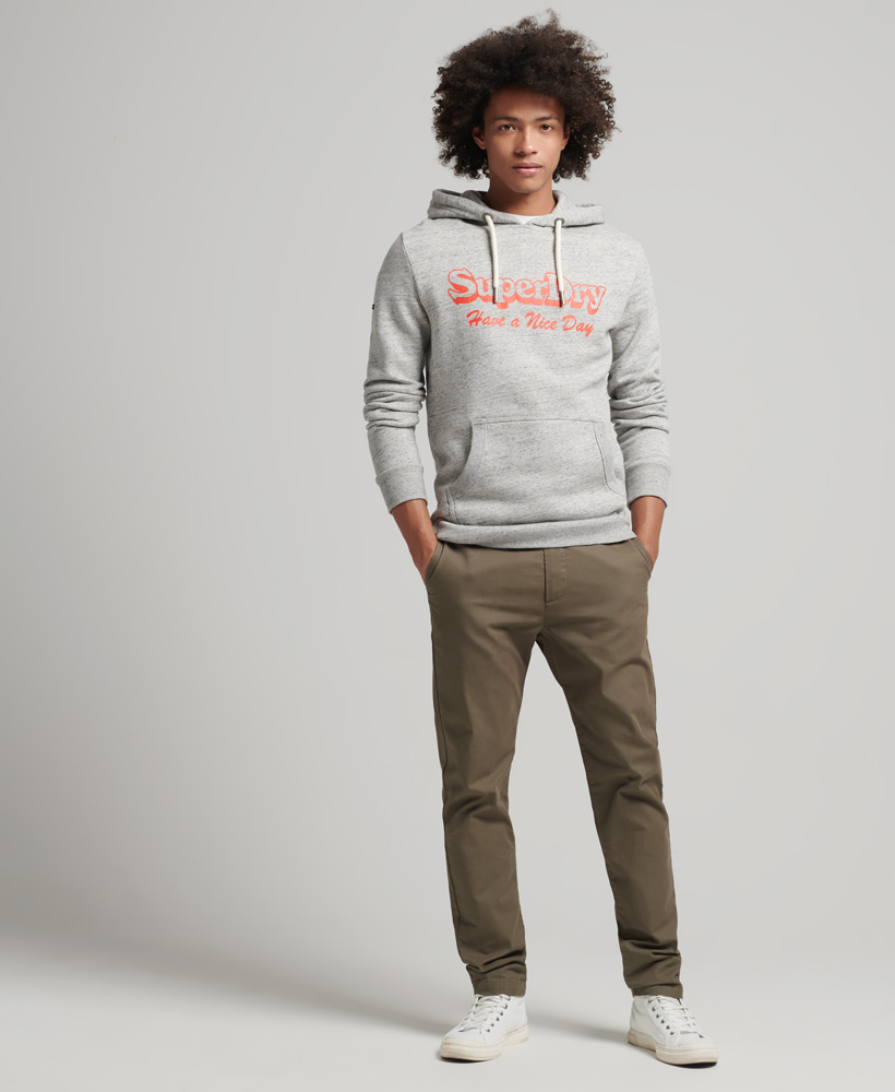 

Худи мужское Superdry M2011958A серое L, Серый, M2011958A