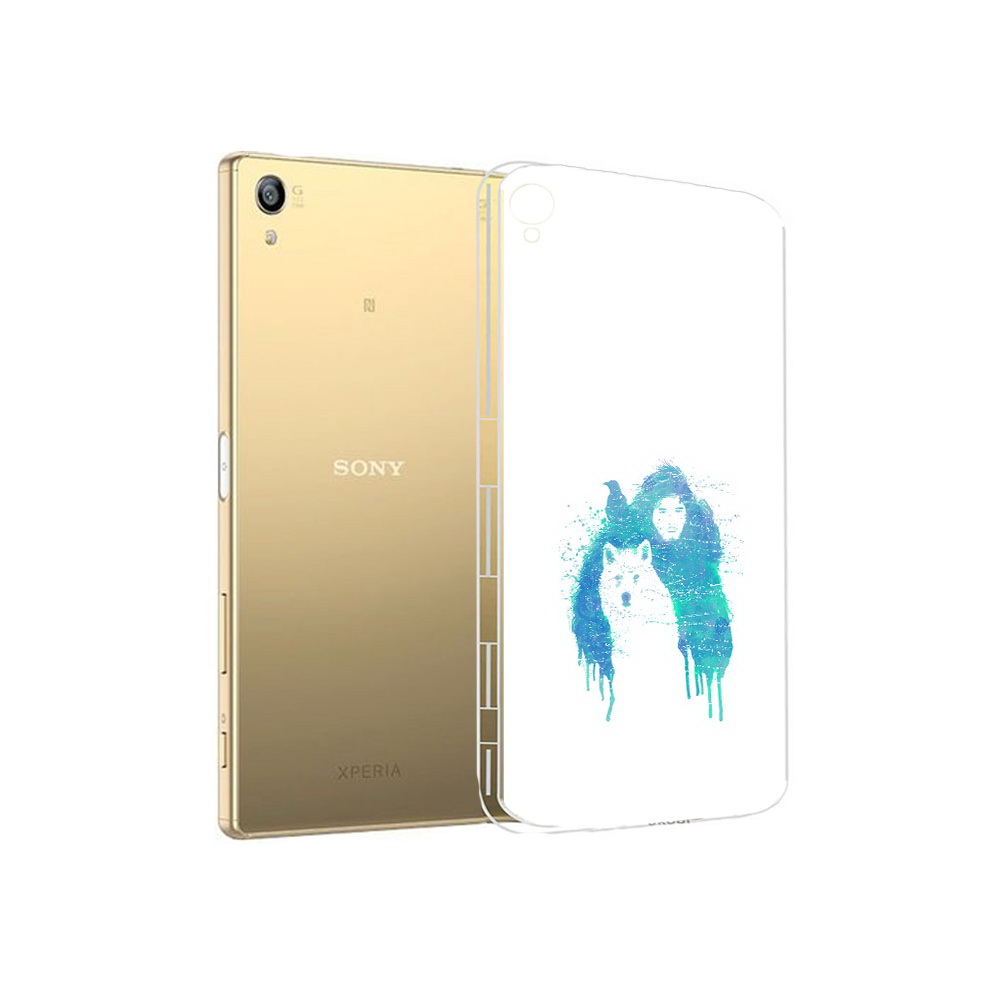 

Чехол MyPads Tocco для Sony Xperia Z5 Premium джон сноу (PT23243.222.323), Прозрачный, Tocco
