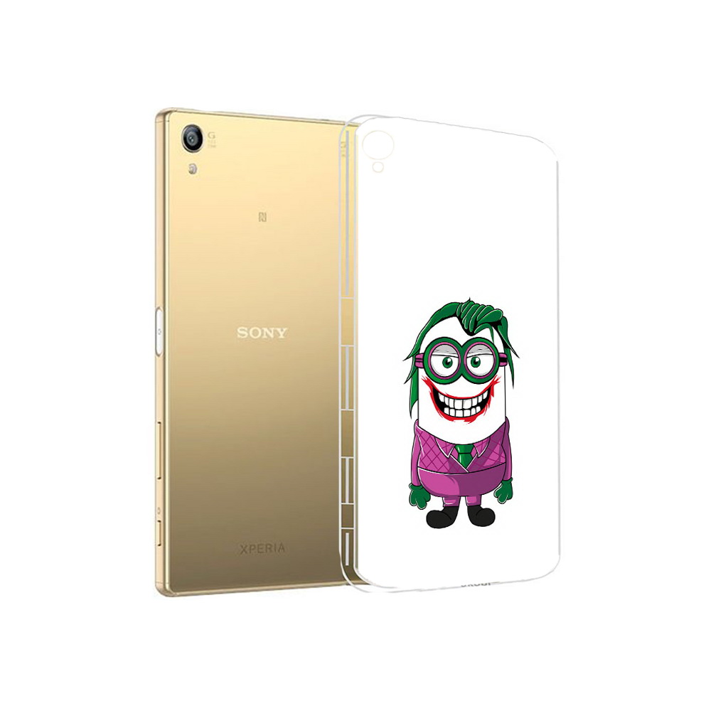 

Чехол MyPads Tocco для Sony Xperia Z5 Premium джокер миньон (PT23243.222.322), Прозрачный, Tocco