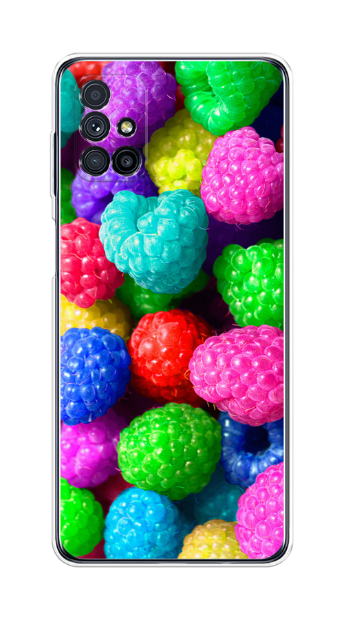 

Чехол на Samsung Galaxy M31s "Леденцовая малина", Фиолетовый;розовый;зеленый, 2101450-1
