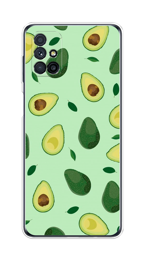 

Чехол на Samsung Galaxy M31s "Blue avocado", Коричневый;зеленый, 2101450-1