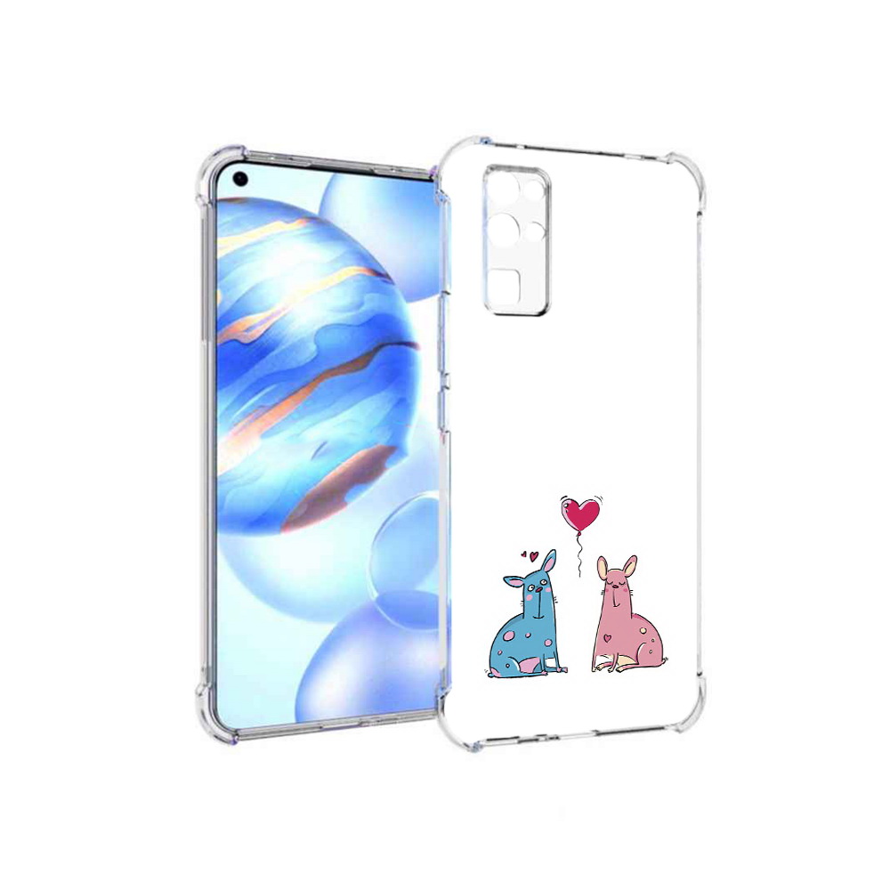 

Чехол MyPads Tocco для Honor 30 Лама любовь (PT147988.19.102), Прозрачный, Tocco