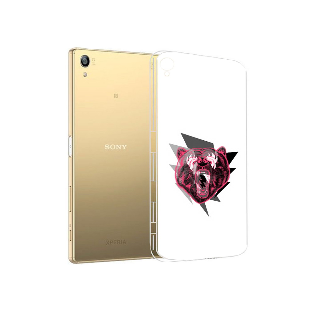 

Чехол MyPads Tocco для Sony Xperia Z5 Premium грозовой медведь (PT23243.222.301), Прозрачный, Tocco